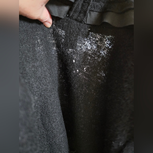 Nikki Valenti Black Wool Blazer Coat Jacket Dressy Size Small PS petite NWT $128 - Picture 5 of 12